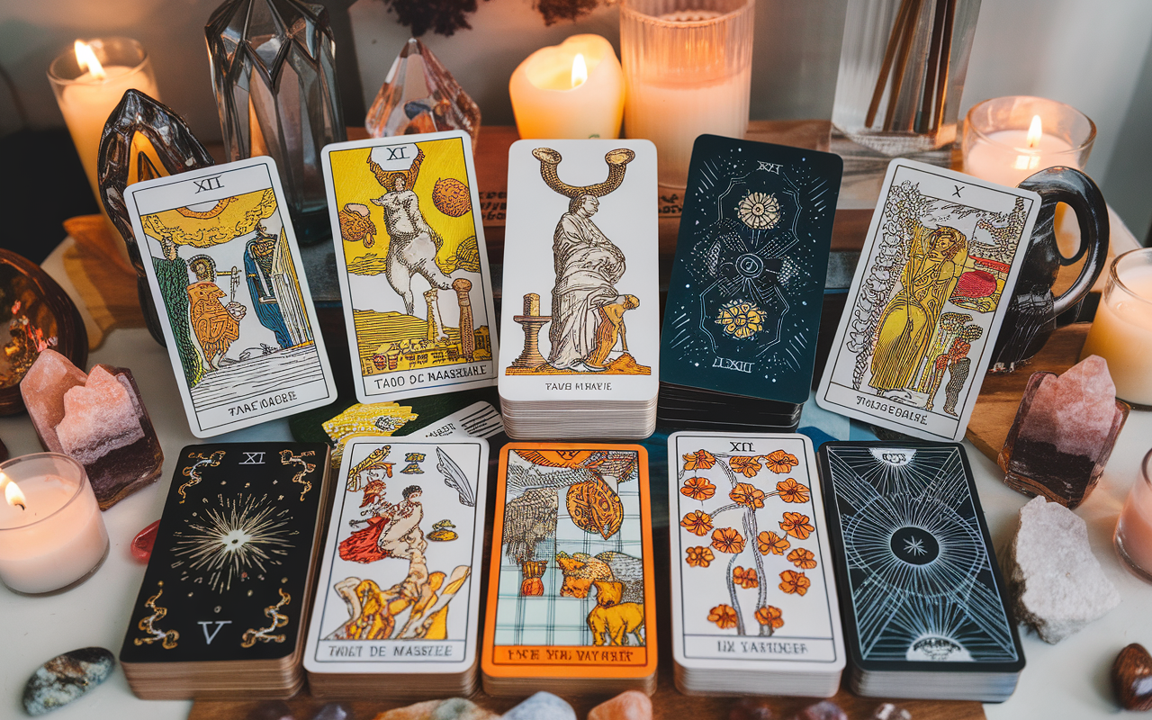 Bien choisir son jeu de tarot pour un tirage réussi