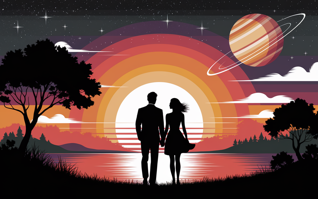Sagittaire horoscope 2025 - Amour et connexion cosmique