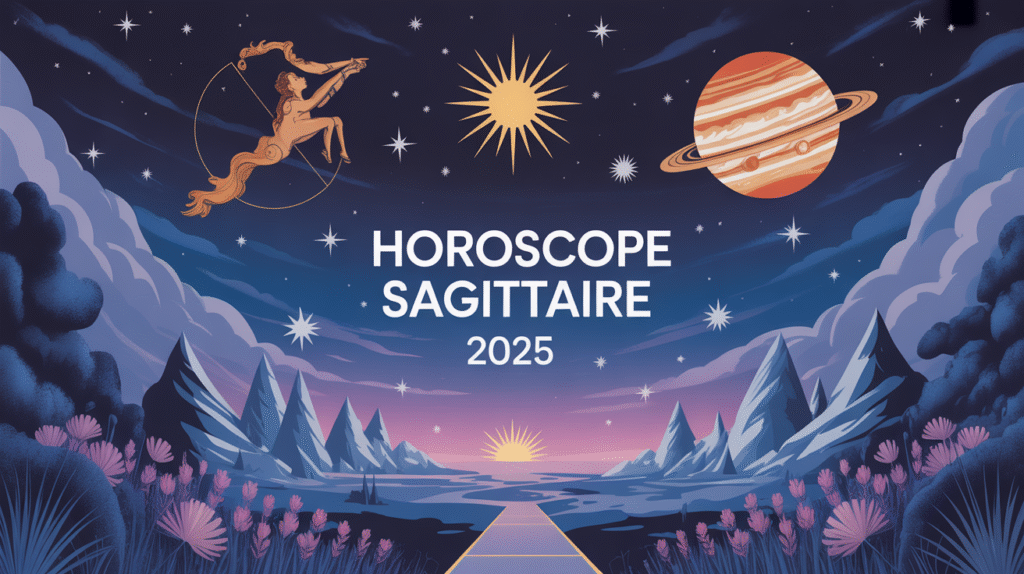 Sagittaire horoscope 2025 - Archer céleste avec Jupiter
