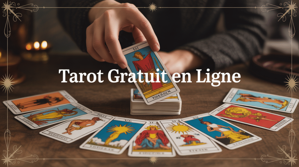Tirage tarot gratuit avec cartes de Marseille étalées
